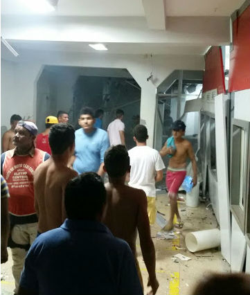 Assalto agência do Bradesco de São Mateus do Maranhão
