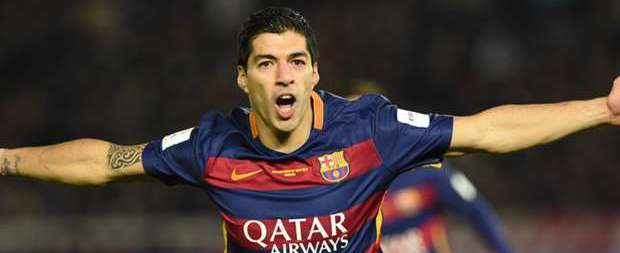 Suárez renova com Barcelona até 2021 com multa de R$ 705 mi