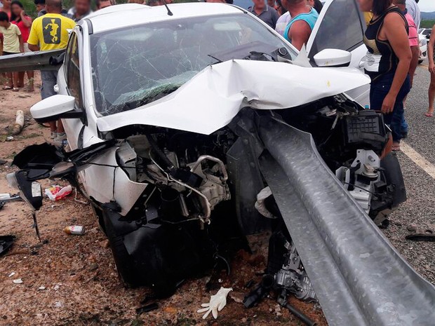 Acidente na BR-235 em Remanso, na Bahia (Crédito: Reprodução)