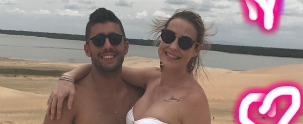 Luana Piovani e Pedro Scooby curtem férias a dois em Jericoacoara