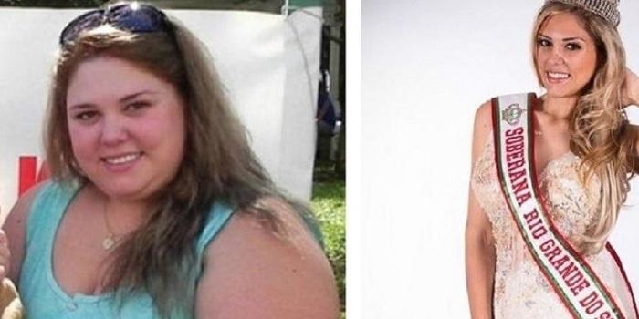 Após perder 80 Kg, jovem ganha 14 concursos de beleza