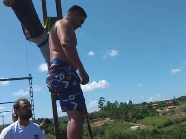 Homem morre durante salto de bungee jump em Mairinque