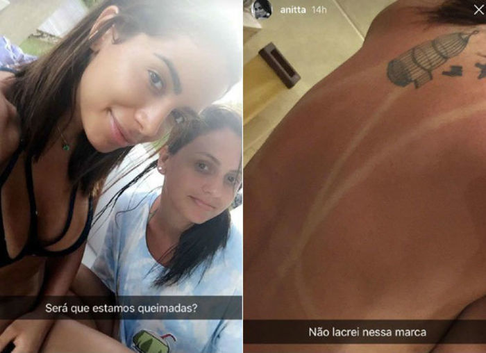 Anitta faz post e diz: "não lacrei'