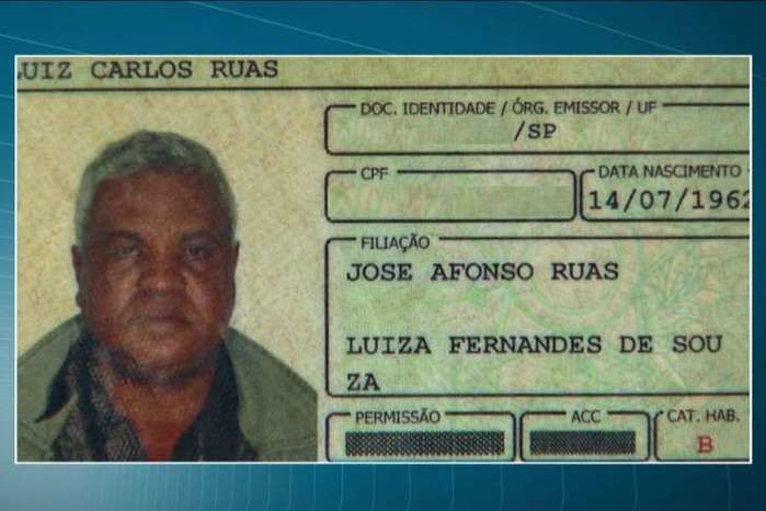 Ambulante Luiz Carlos Ruas foi agredido até a morte