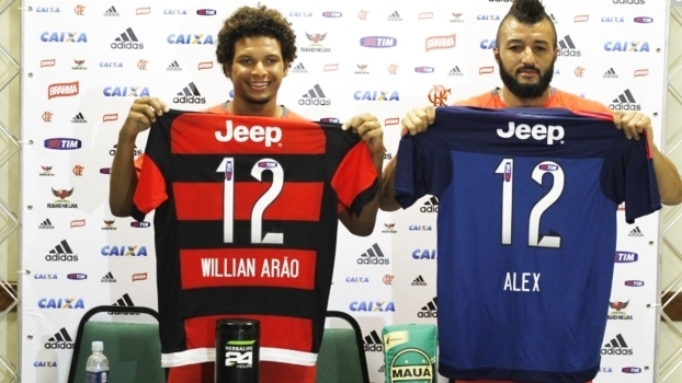 Alex Muralha e William Arão (Crédito: Reprodução)