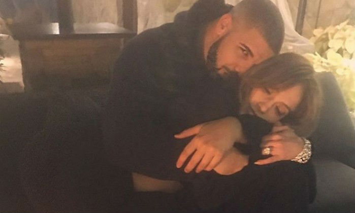 Drake e Jennifer Lopez juntos (Crédito: Reprodução)
