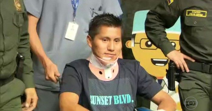 Boliviano Erwin Tumiri (Crédito: Reprodução )