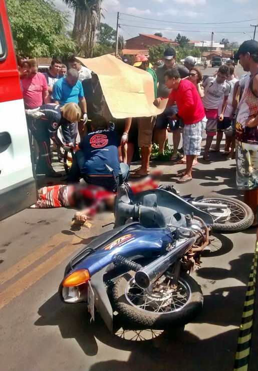 José Rodrigues Serafim morreu no local (Crédito: Blog do Coveiro)