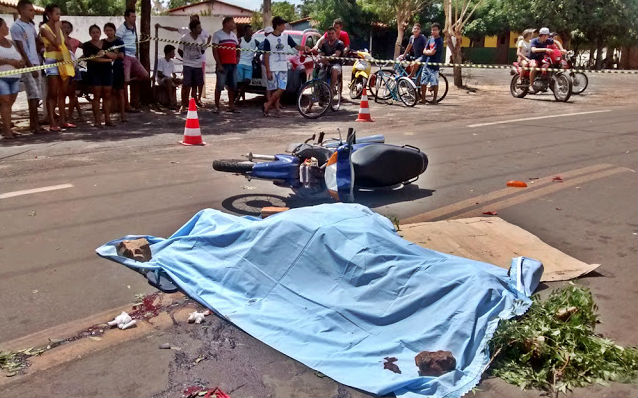 José Rodrigues Serafim morreu no local (Crédito: Blog do Coveiro)