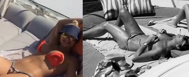 Ex de Luiza Brunet passa o fim de ano com coelhinhas da playboy