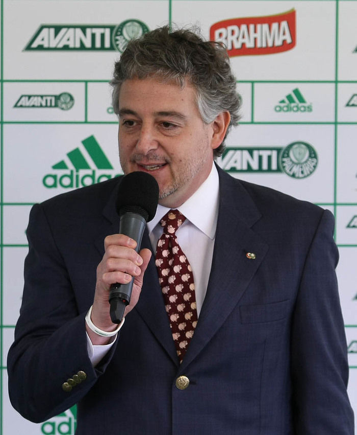 Paulo Nobre, presidente do Palmeiras (Crédito: Divulgação)
