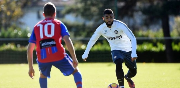 Gabigol só fez uma partida pela Inter (Crédito: Reprodução)
