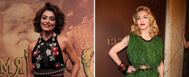 Juliana Paes sobre braços sarados: 'Medo de ficar igual a Madonna'