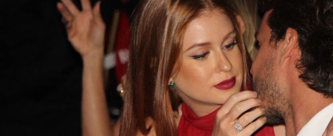 Marina Ruy Barbosa dedica prêmio ao noivo:'Homem da minha vida'