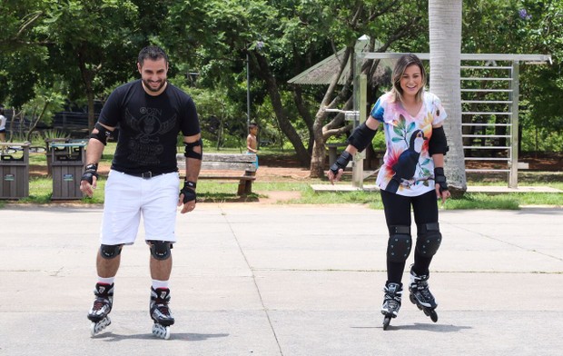Andressa Urach e Tiago Costa (Crédito: Divulgação)