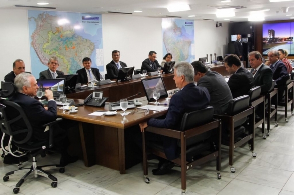 Reunião entre governadores e Michel Temer