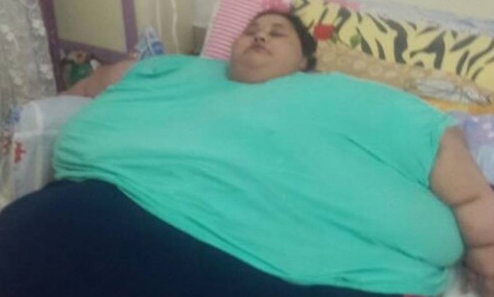 Mulher pesa cerca de 500 kg