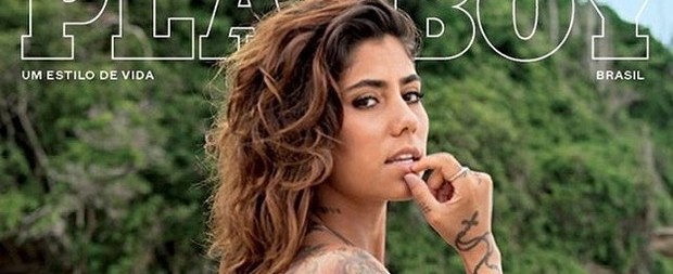 Gabi Rippi aparece com bumbum de fora na nova capa da Playboy