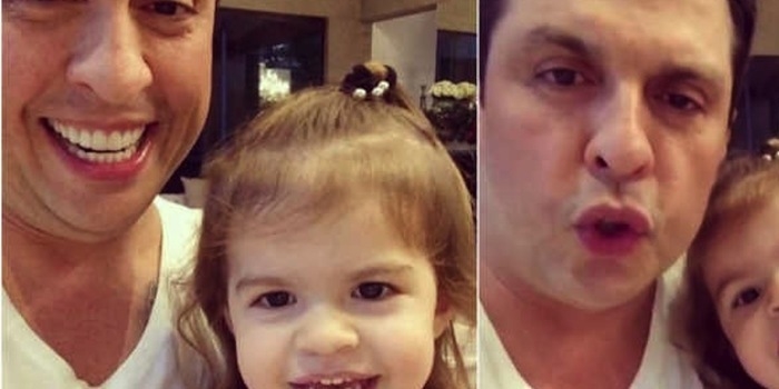 Ceará ensina filha a imitar Silvio Santos e vídeo viraliza