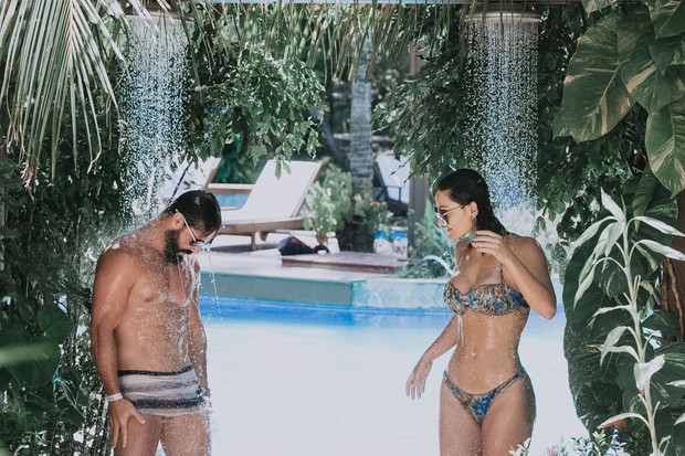 Jorge Sousa e Laura Keller em Natal (Crédito: Mostarda Company / R2assessoria)