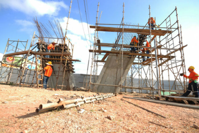 Obras estão em ritmo acelerado