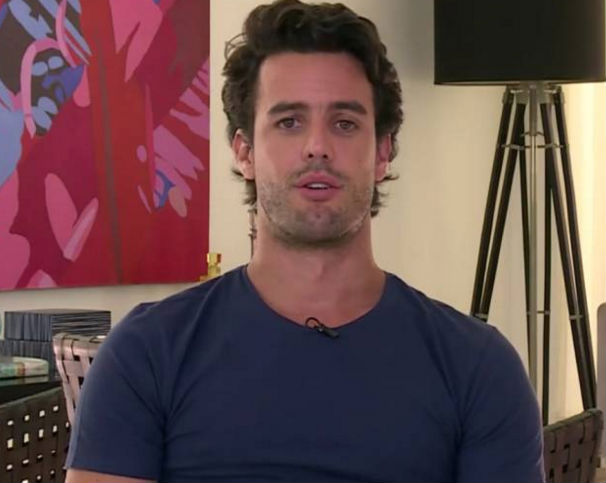Marina se emociona com declaração do namorado (Crédito: Reprodução)