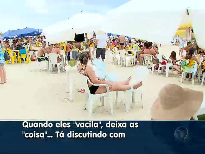 Assaltante dá dica para vítimas evitarem furto (Crédito: Reprodução)