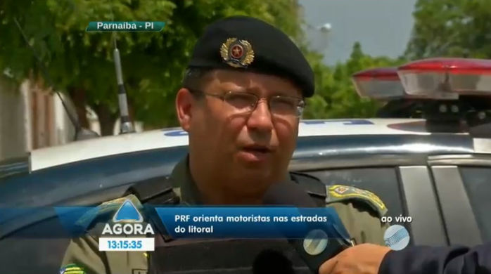 Major Adriano de Lucena,comandante do 2º BPM de Parnaíba