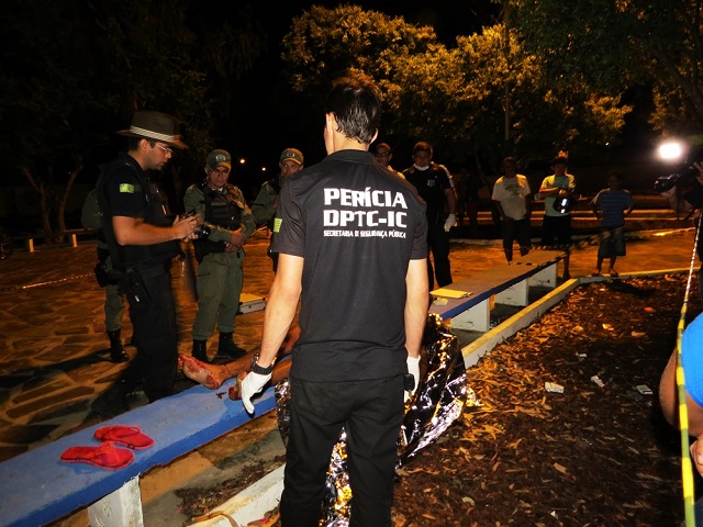 Cândido Gomes de Araújo é morto com golpes de faca (Crédito: Reprodução)