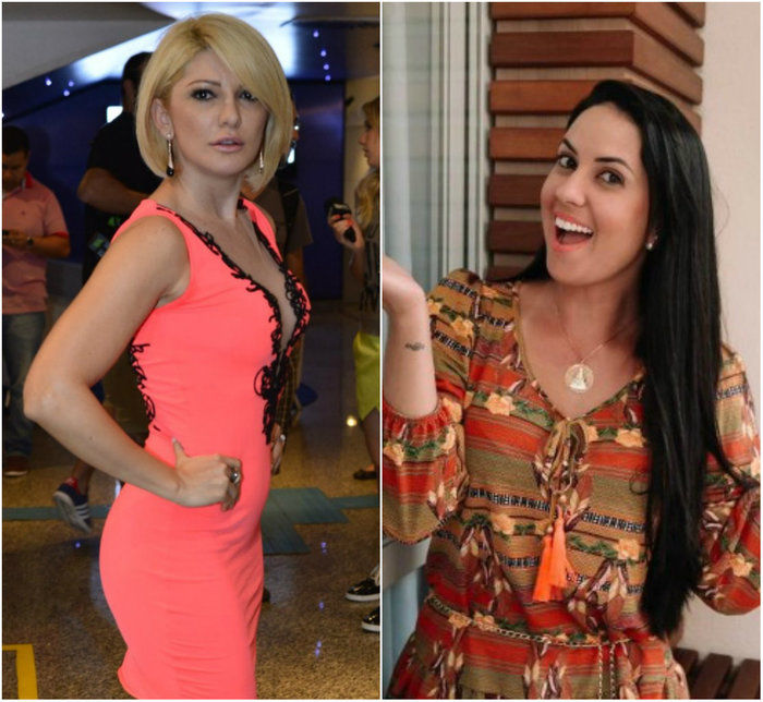 Antonia Fontenelle e Graciele Lacerda (Crédito: Reprodução)