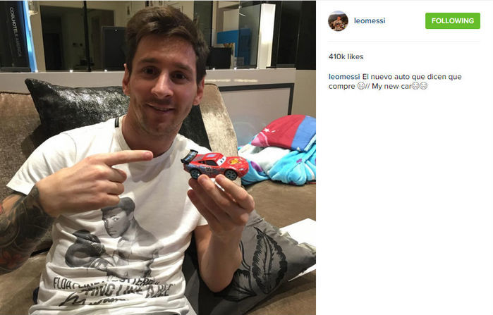 Messi (Crédito: Reprodução)