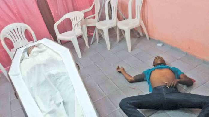 Assassinado em velório (Crédito: Divulgação)