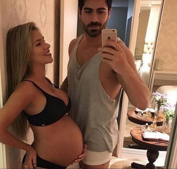 Adriana Sant’Anna e Rodrigão (Crédito: Reprodução)