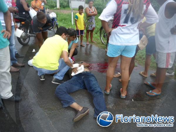 Vítima morreu ao chegar no hospital (Crédito: Reprodução)