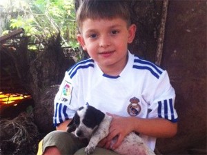 Pedro Paulo Lemes, de 5 anos