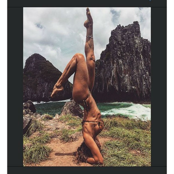Grazi Massafera exibe boa forma em Fernando de Noronha (Crédito: Reprodução)