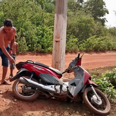 Acidente deixa homem ferido em cocal (Crédito: Reprodução)