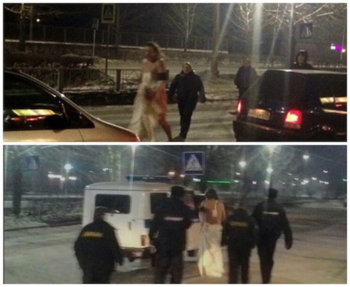 Paciente foi levado para o hospital por policiais (Crédito: Reprodução)