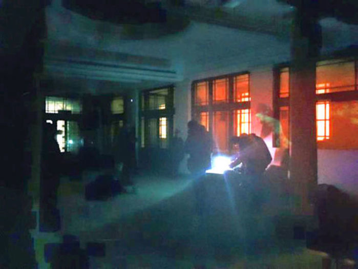 Suposto fantasma foi visto na foto (Crédito: Reprodução)