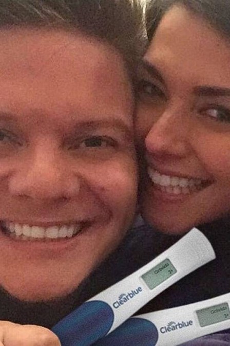 Michel Teló e Thaís Fersoza anunciam gravidez (Crédito: Reprodução)