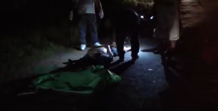 Vítima veio a óbito no local (Crédito: Reprodução)
