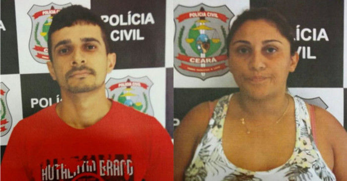 Acusados foram apresentados à polícia (Crédito: Reprodução)