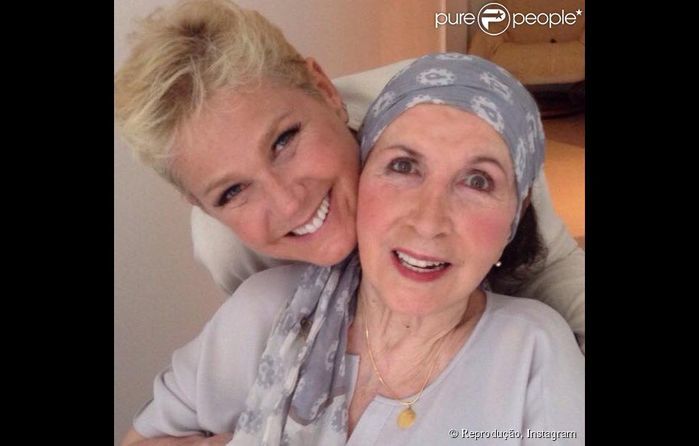 Xuxa e sua mãe, Alda (Crédito: Reprodução)