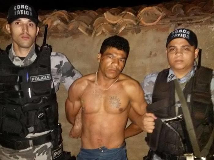 Acusado foi preso em São José do Piauí (Crédito: Reprodução)