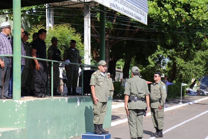 Troca de comando da polícia (Crédito: Tavynho Neto/SSP-PI)