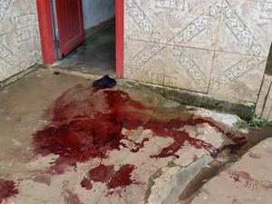 Local onde o atendente foi assassinado