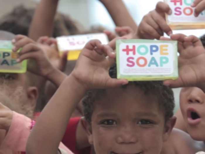 Sabonete da Esperança (Crédito: Divulgação)