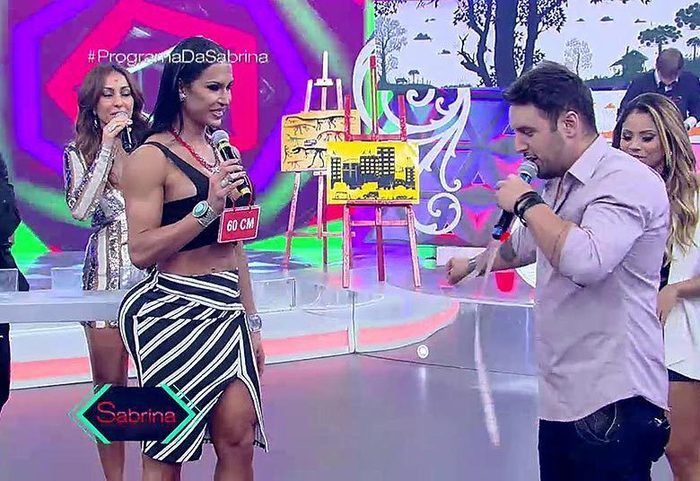 Bello e Gracyanne Barbosa passaram por uma saia justa (Crédito: Reprodução)