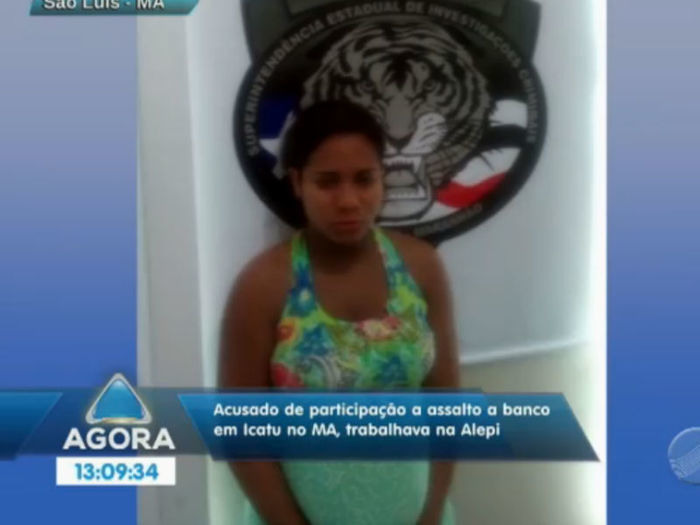 Milena Costa (Crédito: Reprodução Tv Meio Norte)