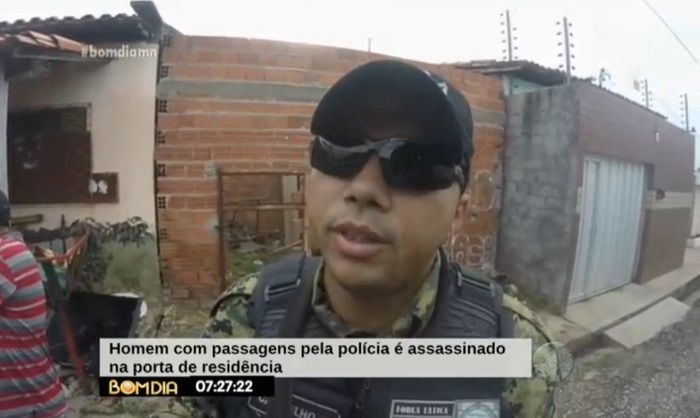 Polícia foi acionada para o local (Crédito: Reprodução/TV Meio Norte)